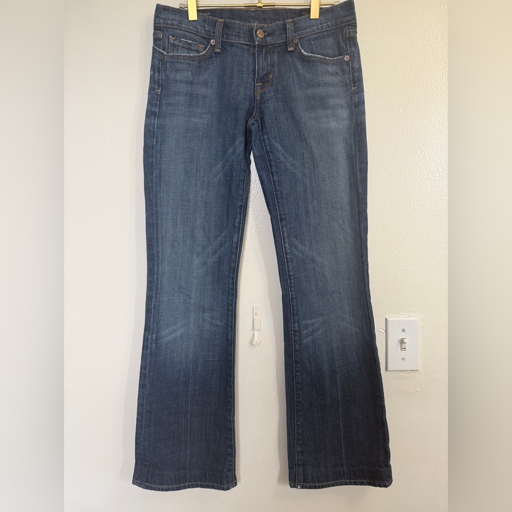 Citizens Of Humanity Dark Blue Flare Jeans